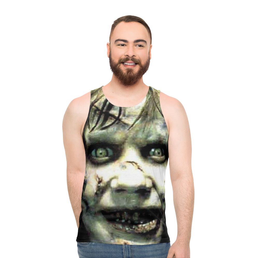 The Exorcist horror movie-inspired unisex tank top