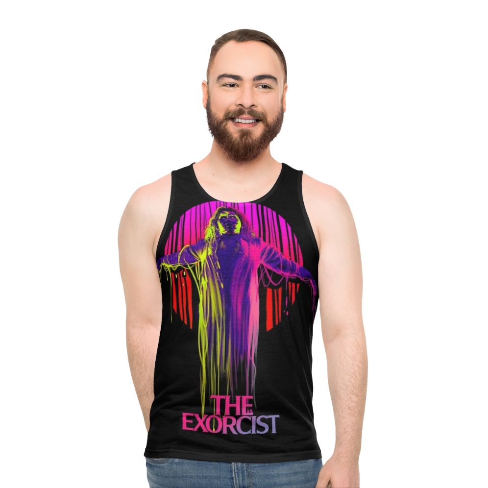 Neon "The Exorcist" unisex tank top