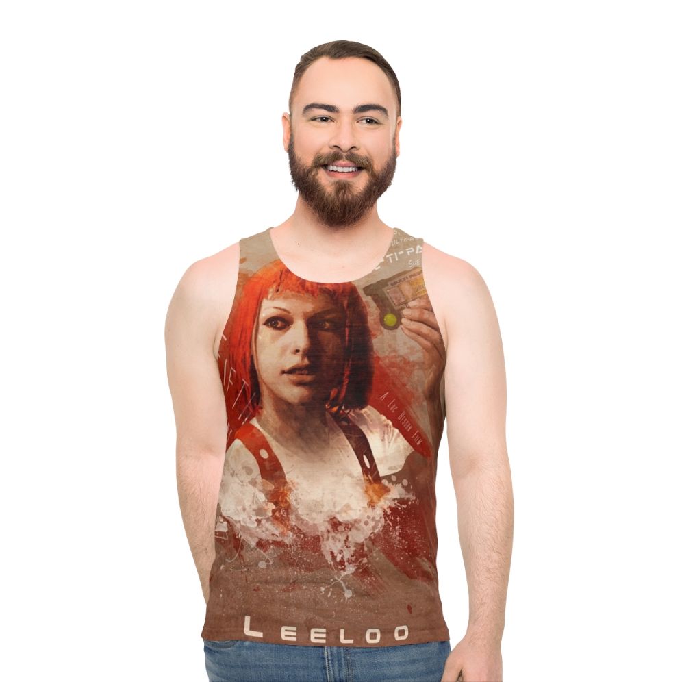 The Fifth Element Leeloo Dallas Multipass Unisex Tank Top