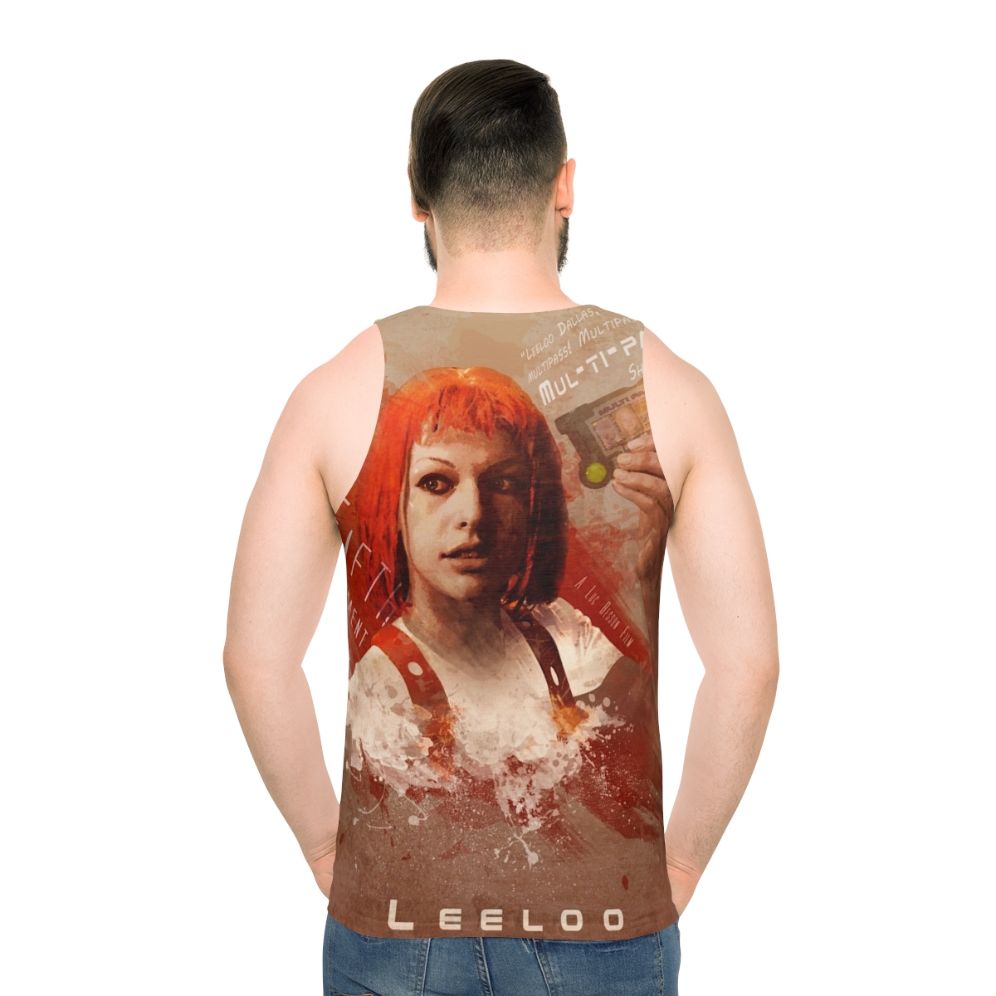 The Fifth Element Leeloo Dallas Multipass Unisex Tank Top
