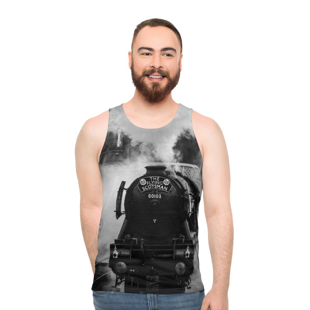The Flying Scotsman Unisex Tank Top
