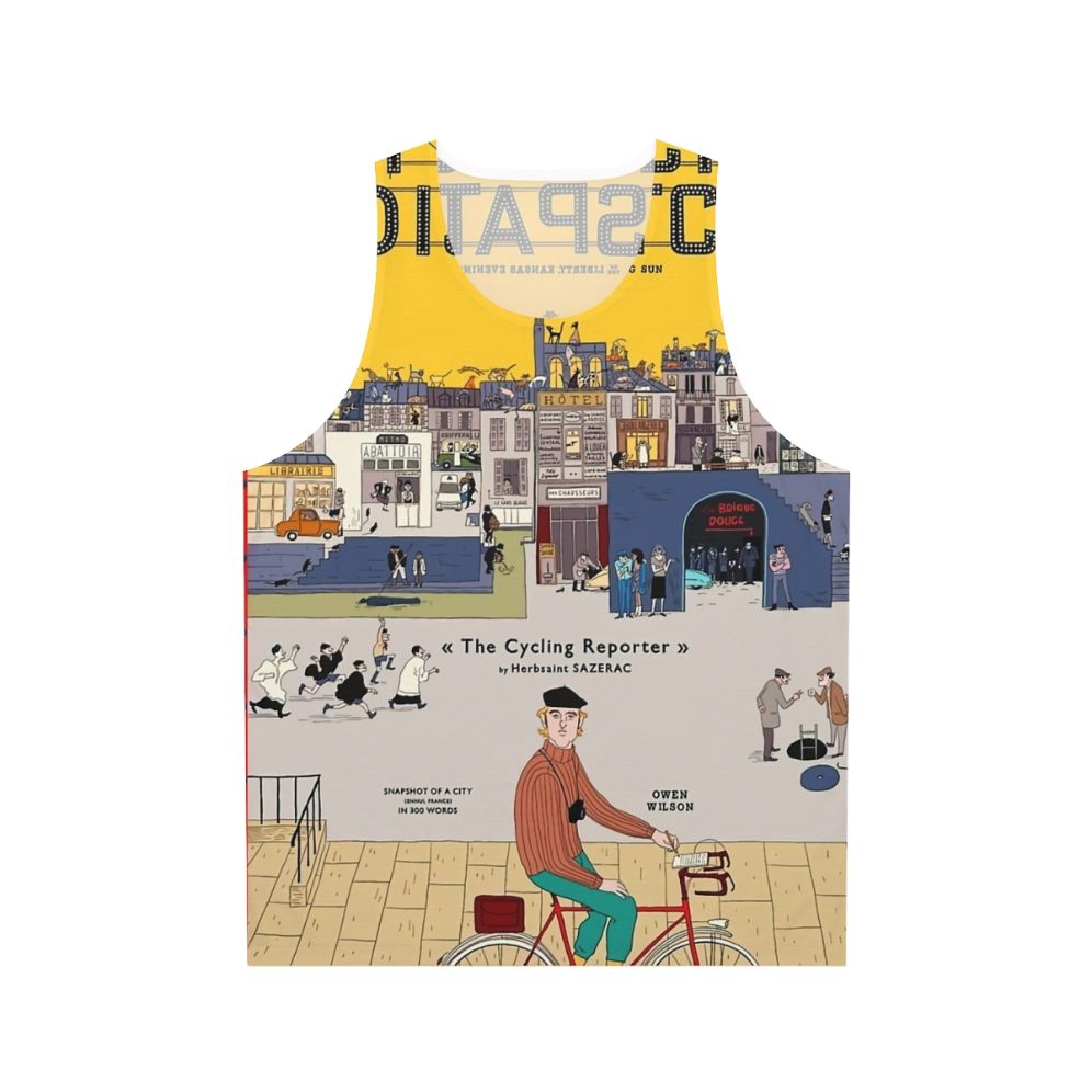 The French Dispatch Cycling Unisex Tank Top