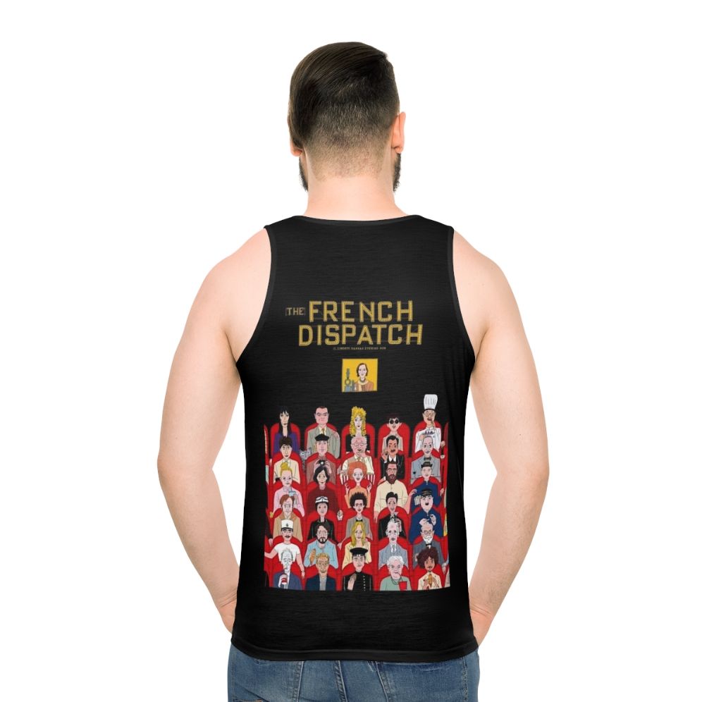 Timothée Chalamet in Wes Anderson's The French Dispatch Unisex Tank Top