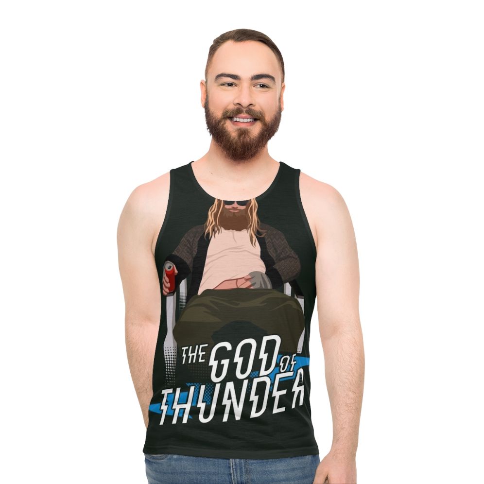 Unisex 'The God of Thunder' Marvel Tank Top