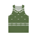 Unisex tank top with "The Good, The Bad, and The Ugly" spaghetti western movie graphic