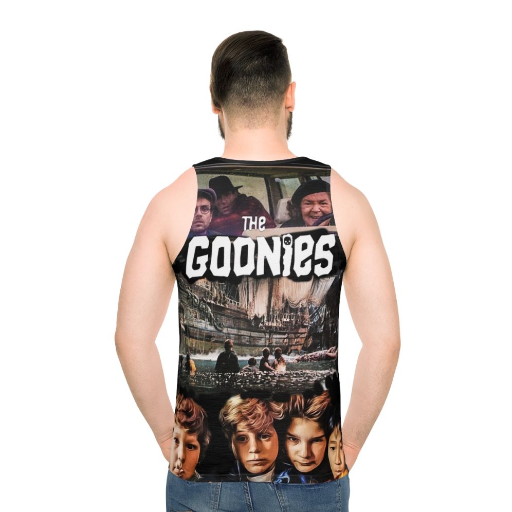 "The Goonies" retro unisex tank top graphic