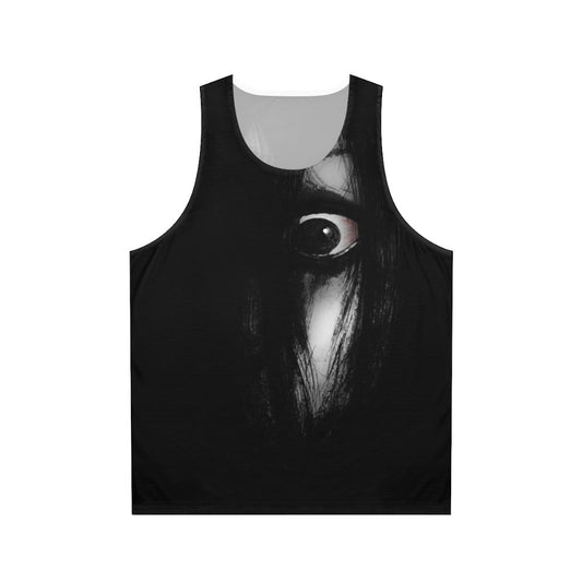 The Grudge Sketch Unisex Horror Tank Top