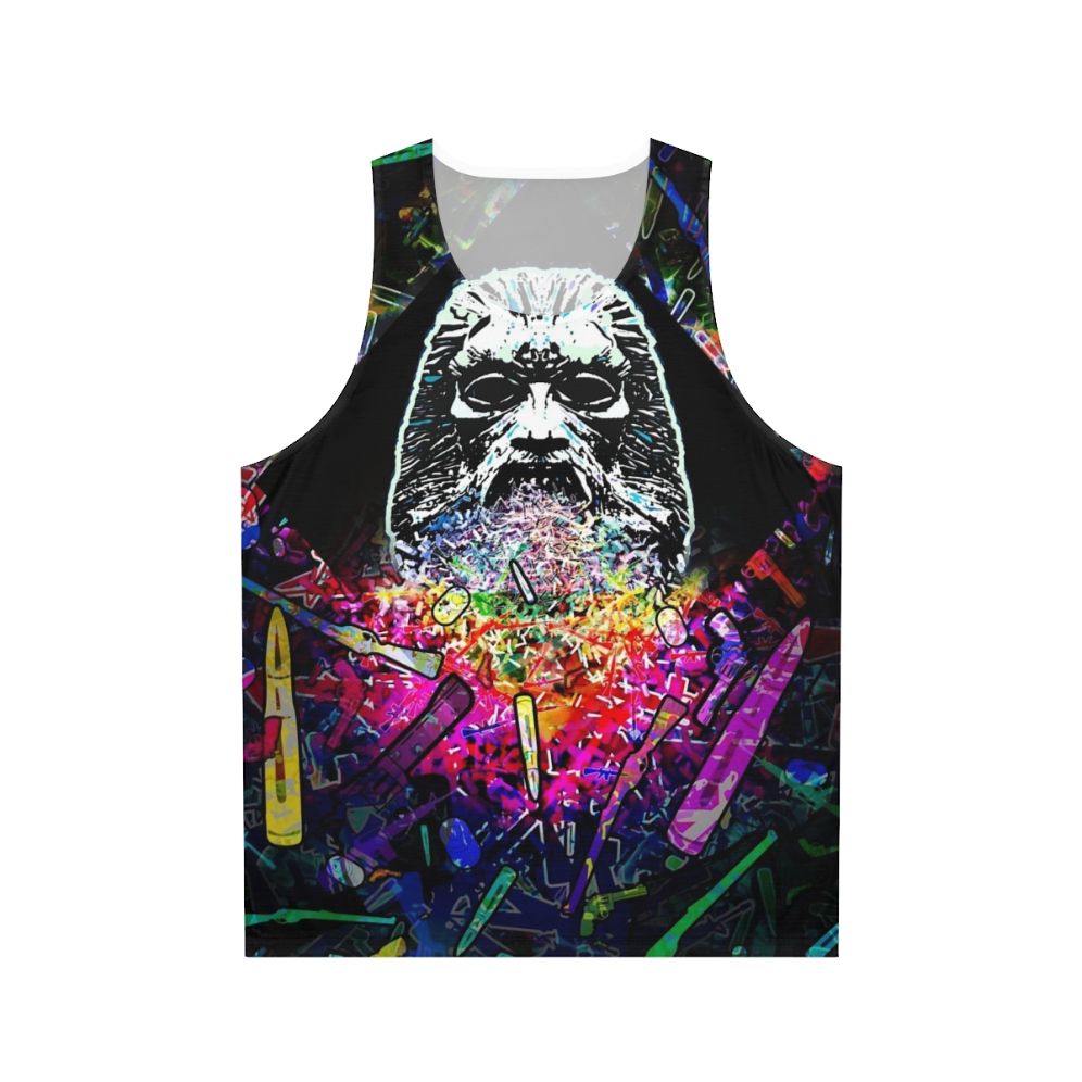 Unisex tank top with "The Gun is Good" design