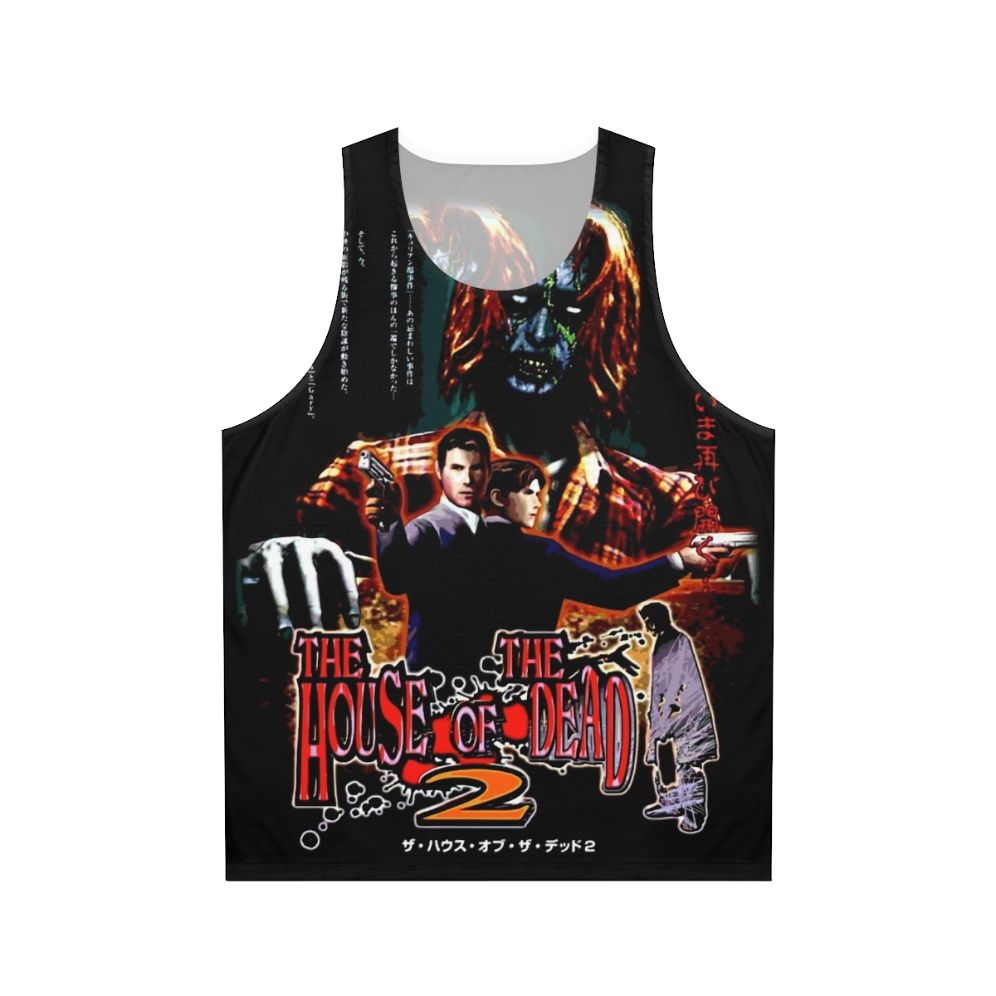 The House of the Dead 2 Unisex Tank Top with Japanese Art
