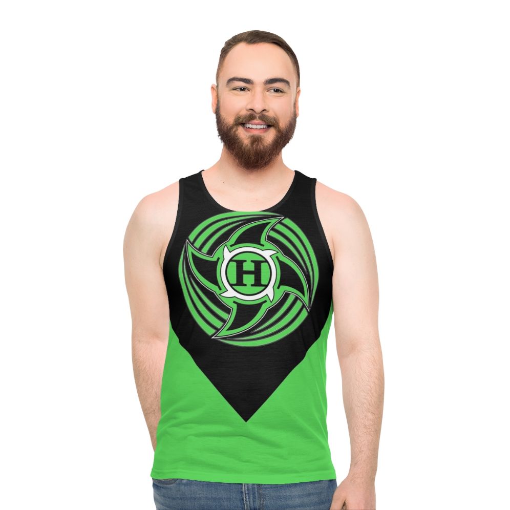 The Hurricane Unisex Retro Wrestling Tank Top