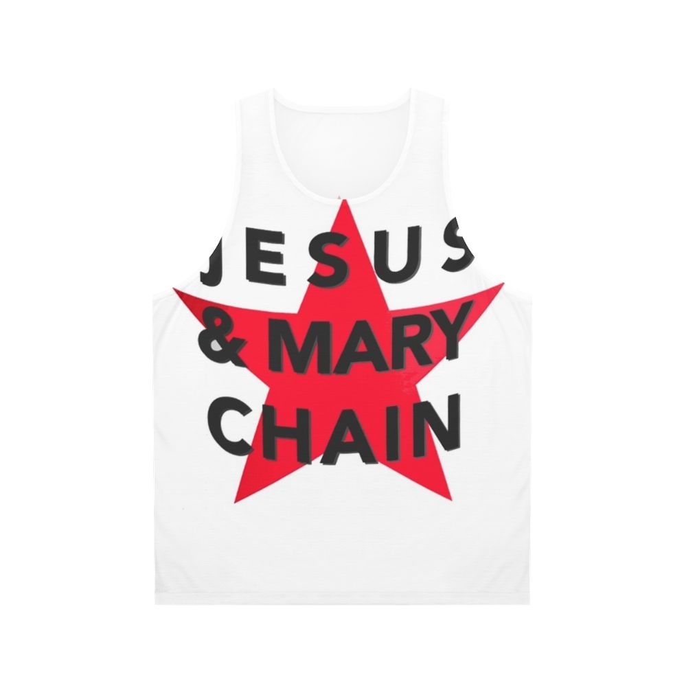 The Jesus and Mary Chain logo unisex tank top
