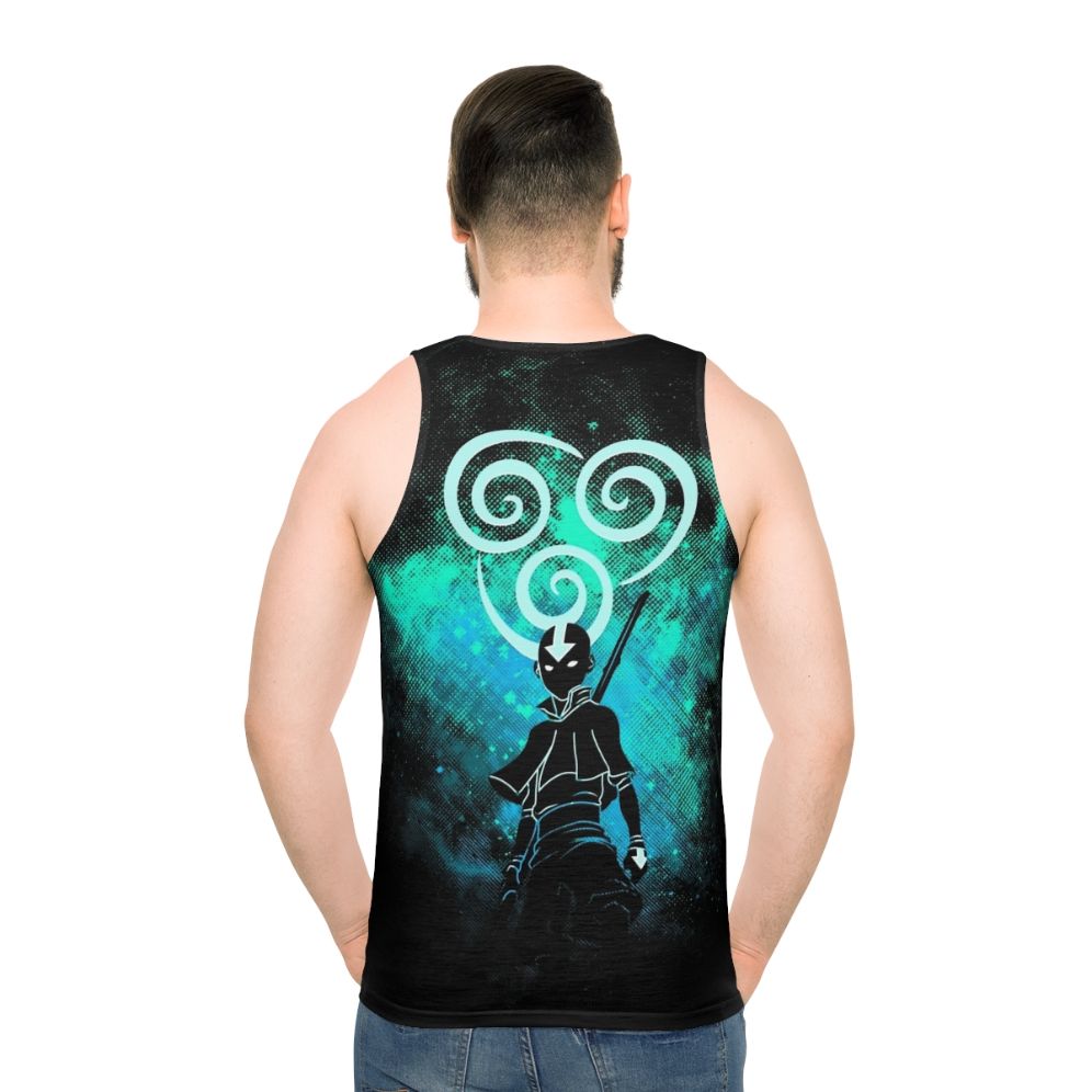 The Last Airbender inspired unisex air art tank top