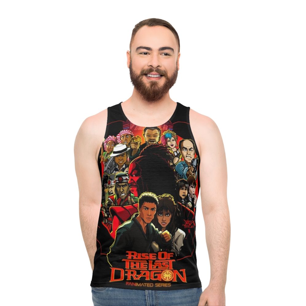 The Last Dragon Unisex Kung Fu Hip Hop Anime Tank Top
