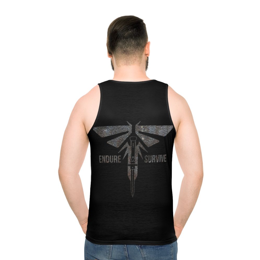 The Last of Us Unisex Tank Top featuring Joel and Ellie