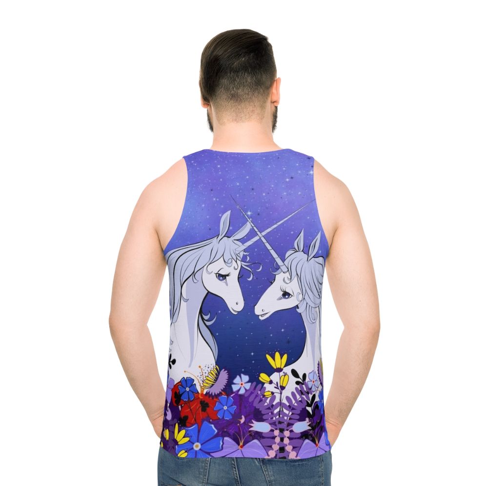 The Last Unicorn Unisex 80s Cartoon Tank Top