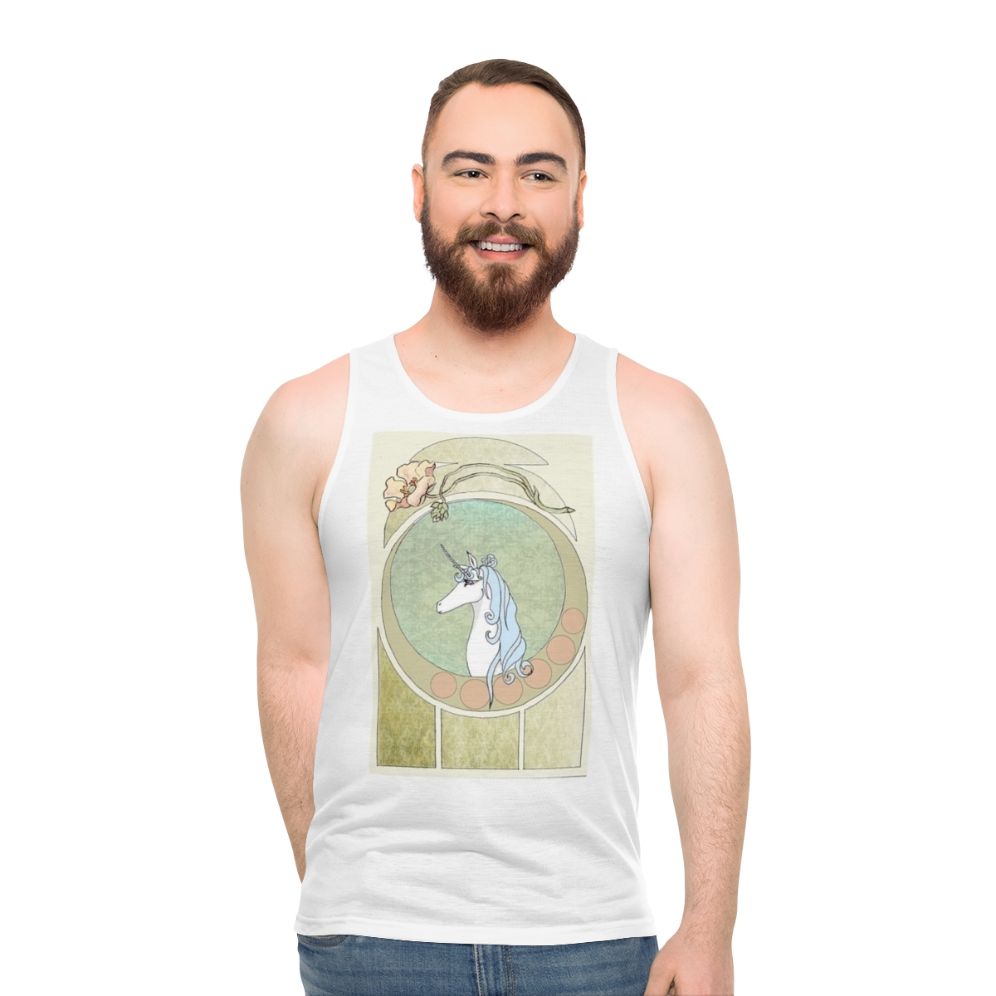 The Last Unicorn Art Nouveau Unicorn Shirt