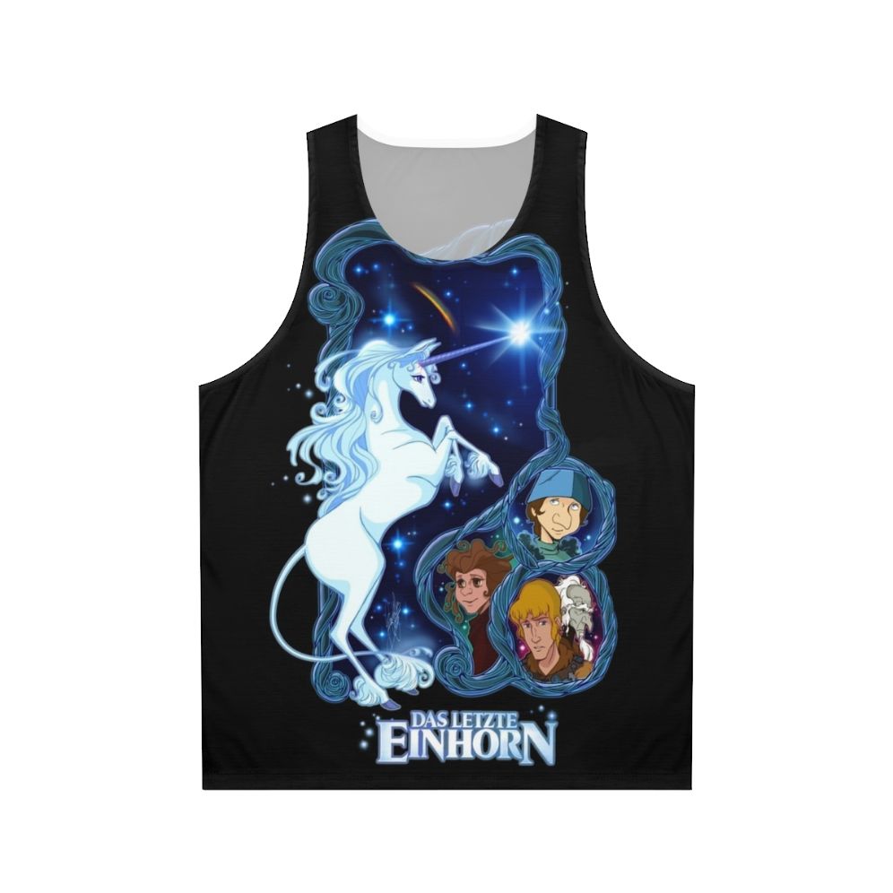 The Last Unicorn German Unisex Tank Top