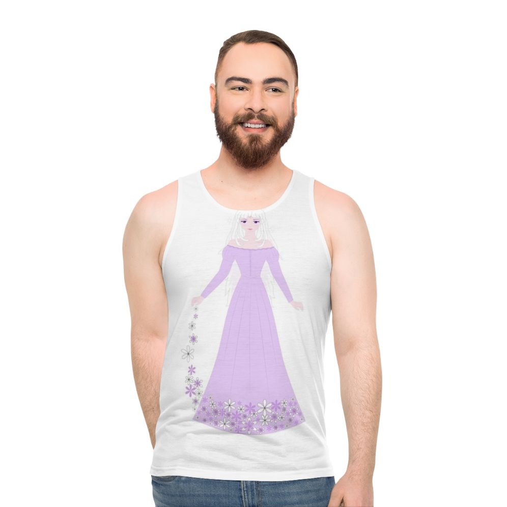 The Last Unicorn Lady Amalthea Unisex Fantasy Tank Top