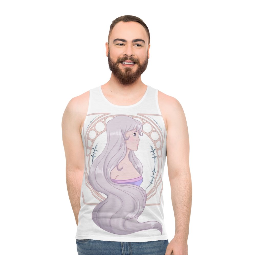 The Last Unicorn Lady Amalthea Unisex Tank Top