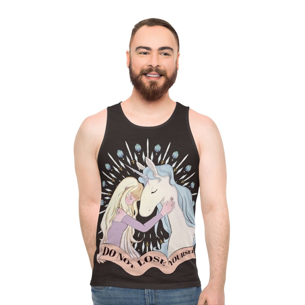 Lady Amalthea The Last Unicorn Unisex Tank Top