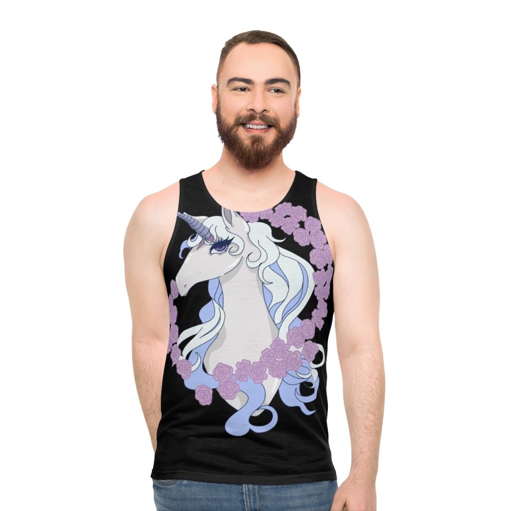 The Last Unicorn Lady Amalthea Unisex Unicorn Tank Top