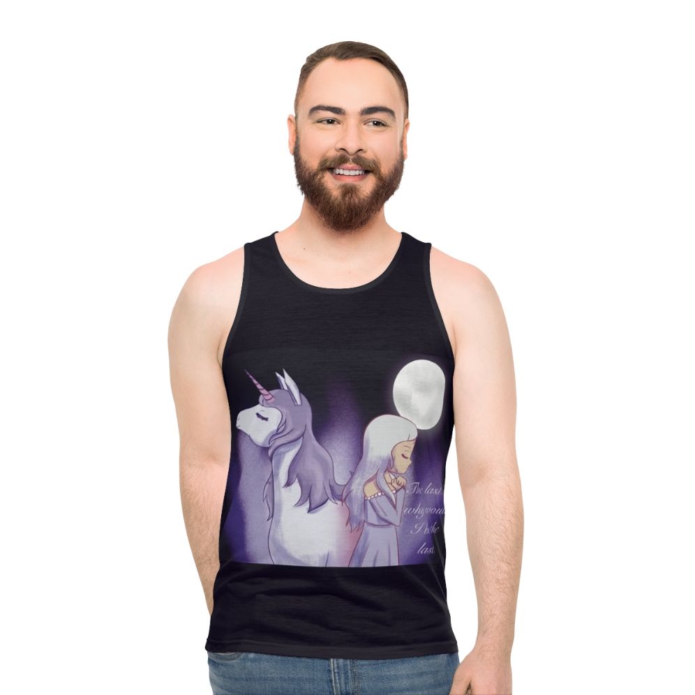 The Last Unicorn Unisex Tank Top
