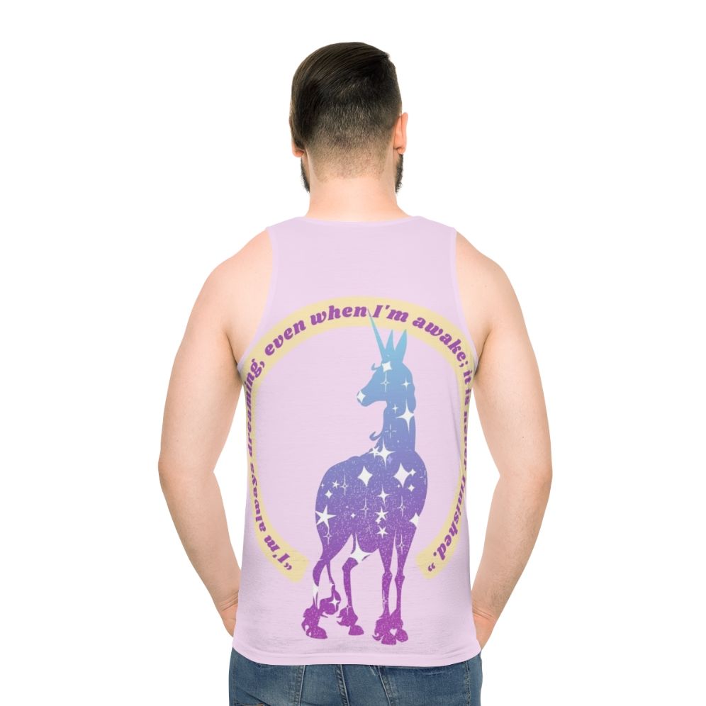 Unicorn tank top featuring "The Last Unicorn" design