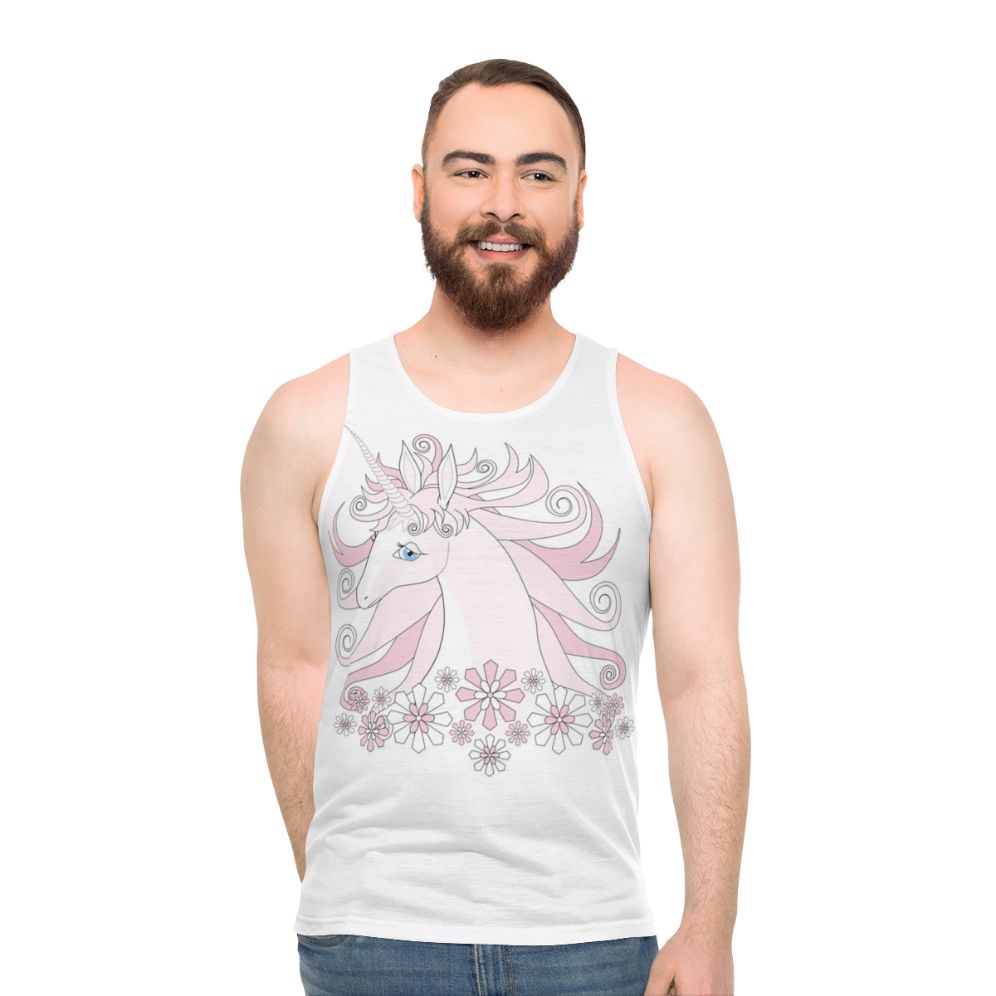 The Last Unicorn Unisex Fantasy Tank Top