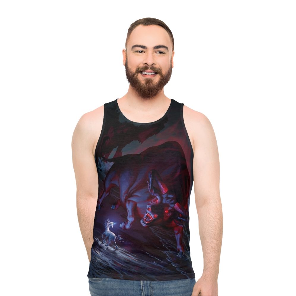 The Last Unicorn Unisex Fantasy Tank Top