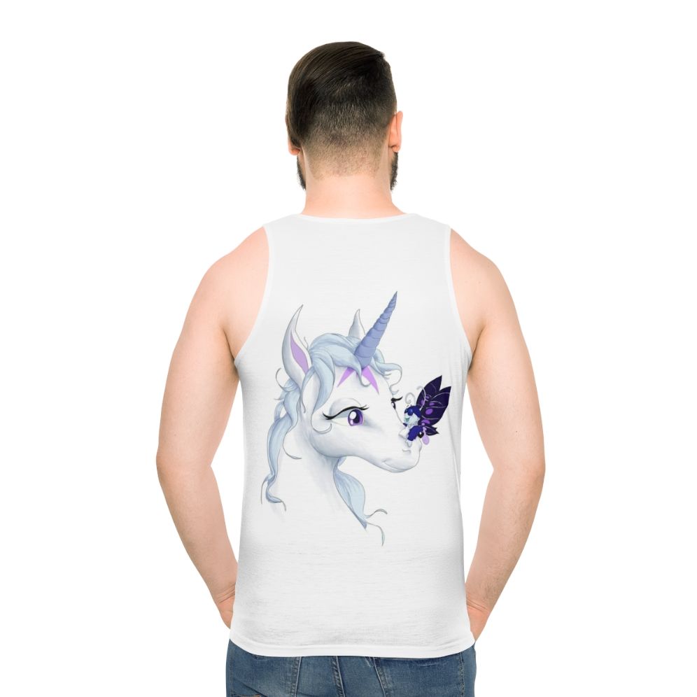 The Last Unicorn Unisex Tank Top with Magical Unicorn Design