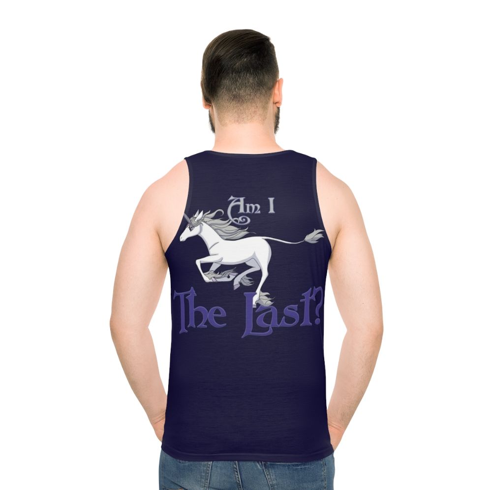 "The Last Unicorn" unisex graphic tank top