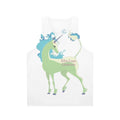 The Last Unicorn' unisex green unicorn tank top