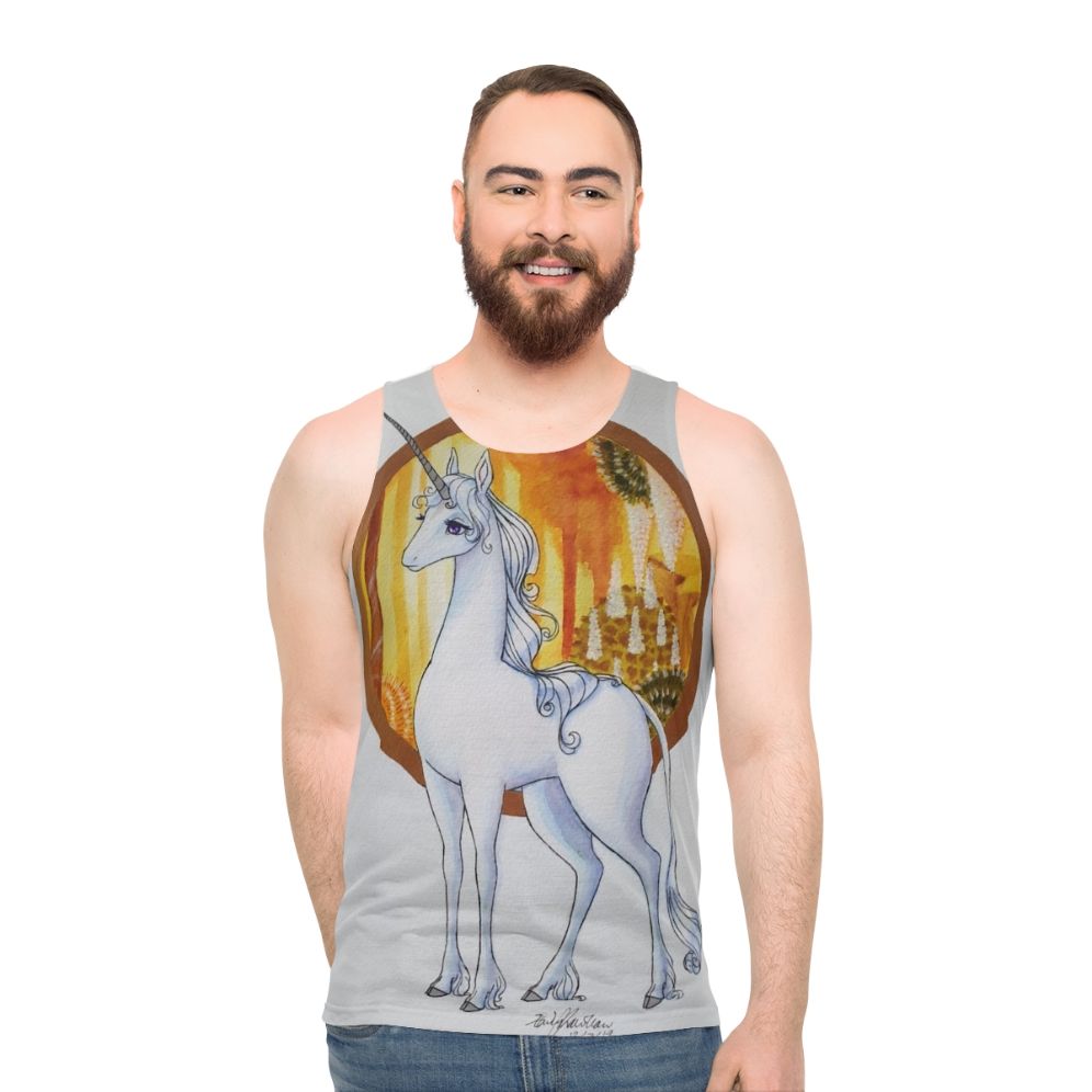 The Last Unicorn Unisex Tank Top