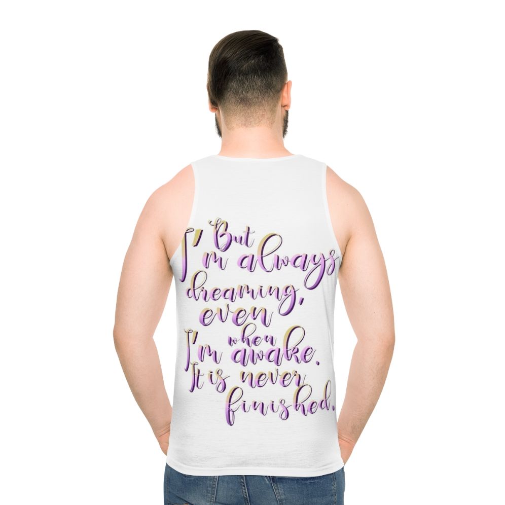 Unisex "The Last Unicorn" movie quote tank top