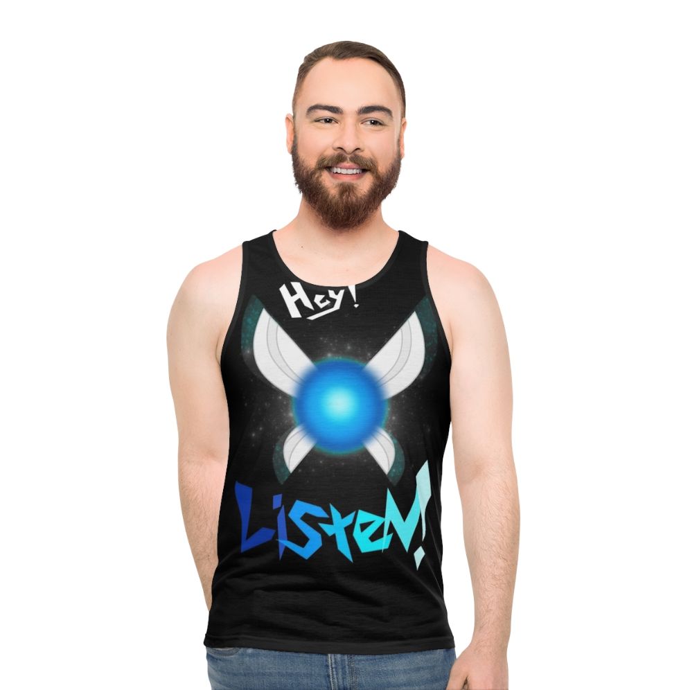 "The Legend of Zelda Navi 'Hey Listen' Unisex Tank Top"