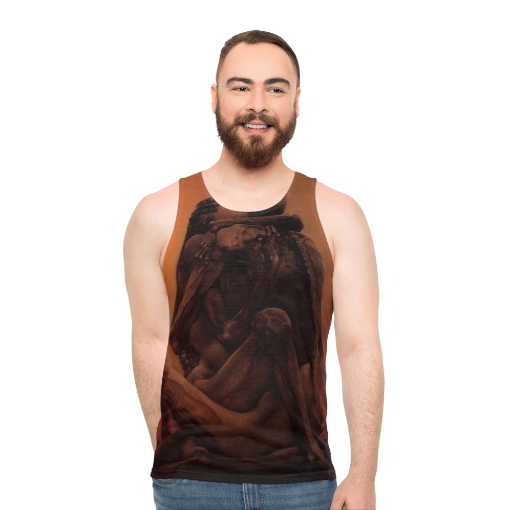 The Lovers by Zdzislaw Beksinski Surreal Tank Top