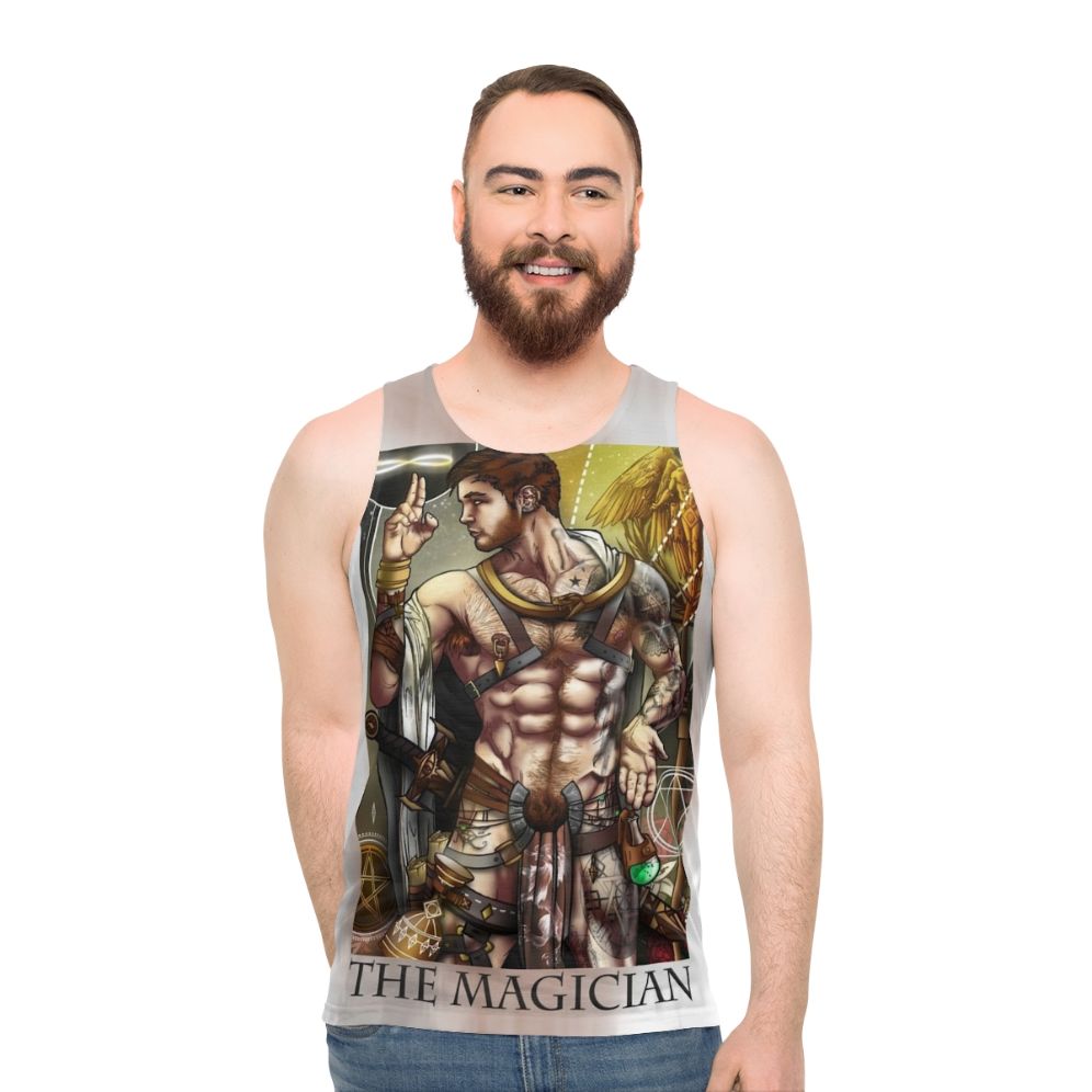The Magician Unisex Tarot Apparel Tank Top