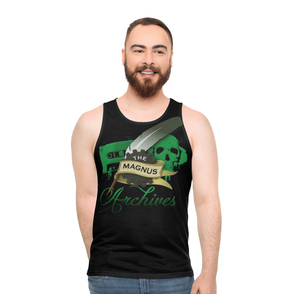 The Magnus Archives Logo Unisex Tank Top