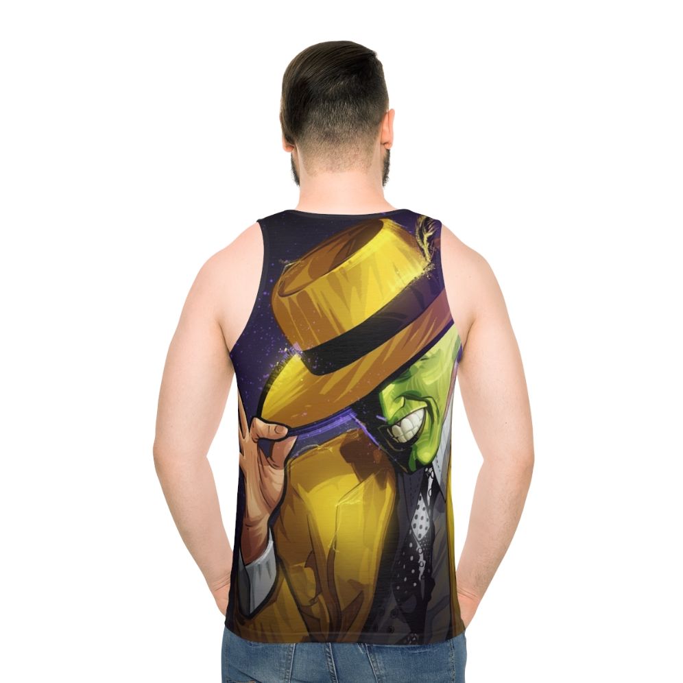 The Mask Unisex Tank Top featuring Jim Carrey's iconic character