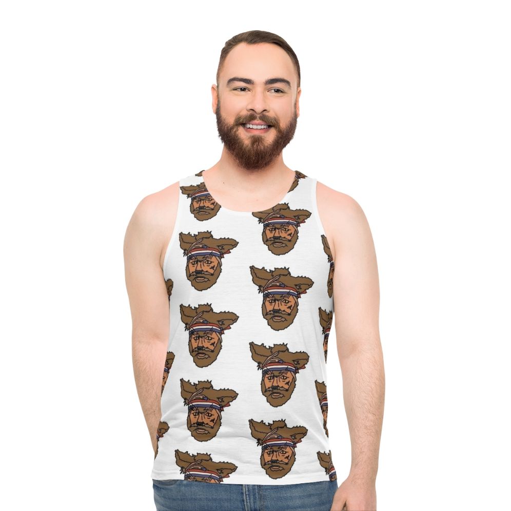 The Mighty Boosh Crack Fox Unisex Tank Top