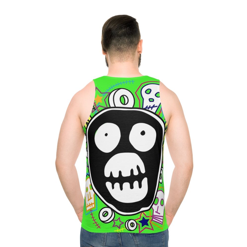 The Mighty Boosh logo unisex tank top