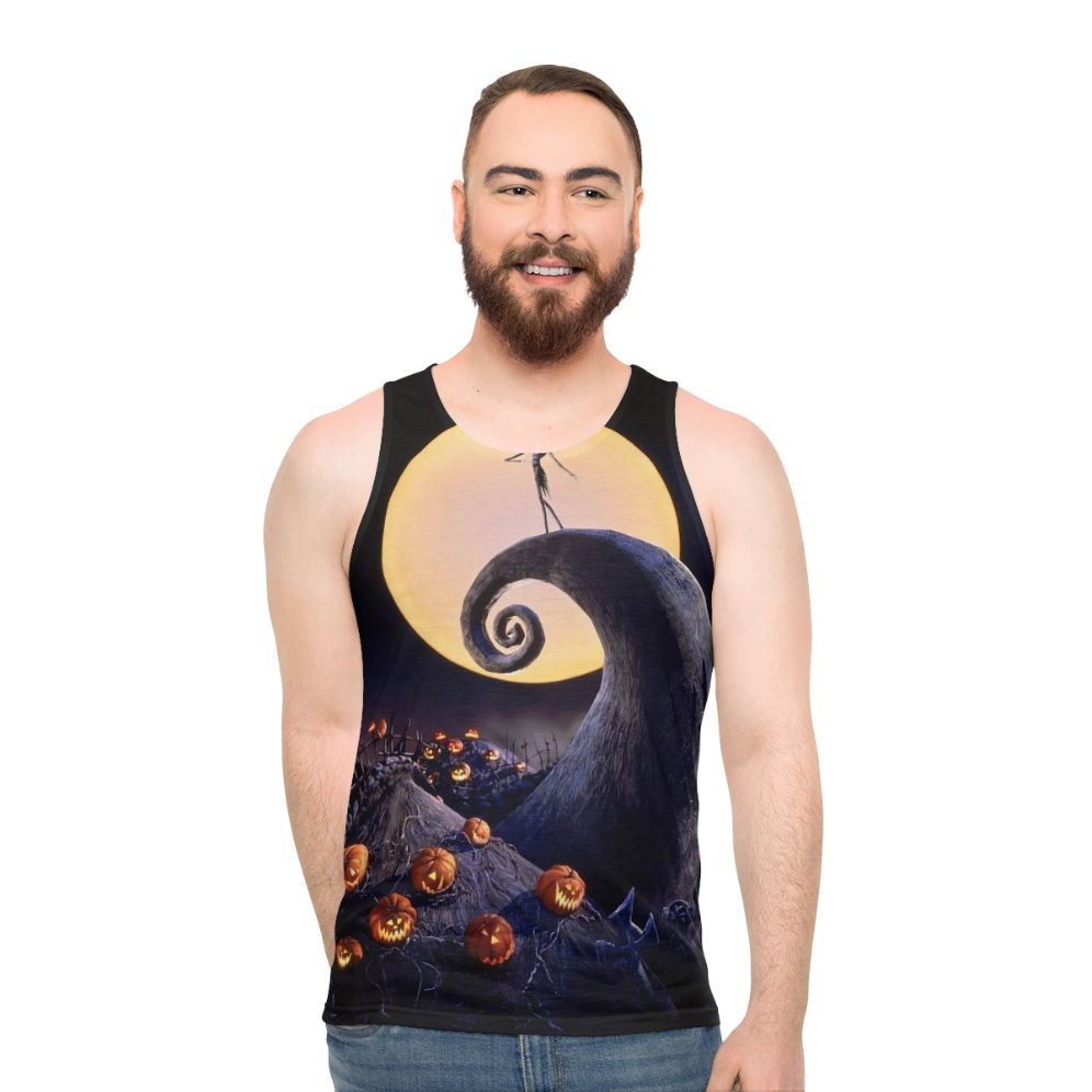 The Nightmare Before Christmas Unisex Jack Skellington Tank Top