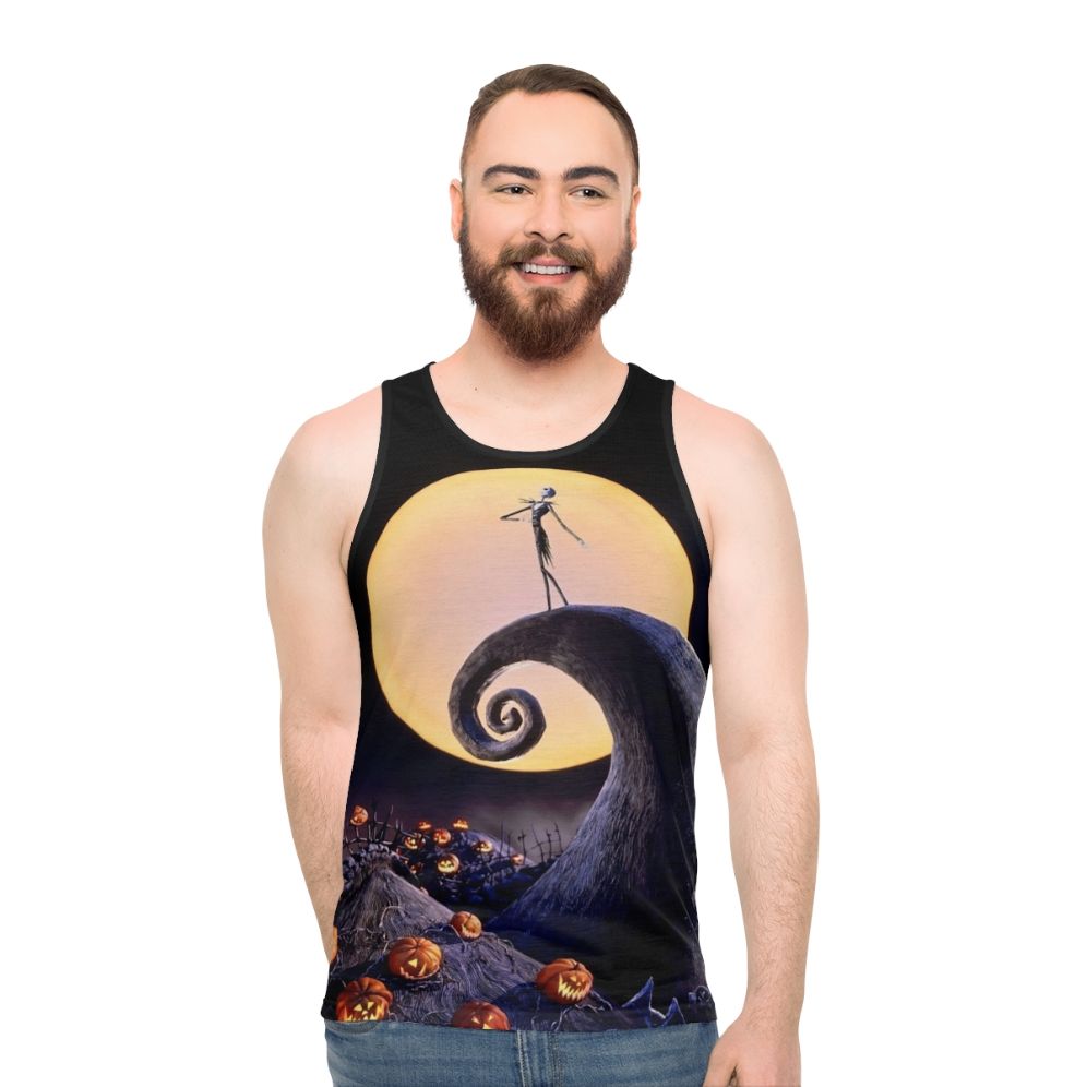 The Nightmare Before Christmas Jack Skellington Unisex Tank Top