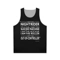 "The Nightrider Unisex Tank Top"