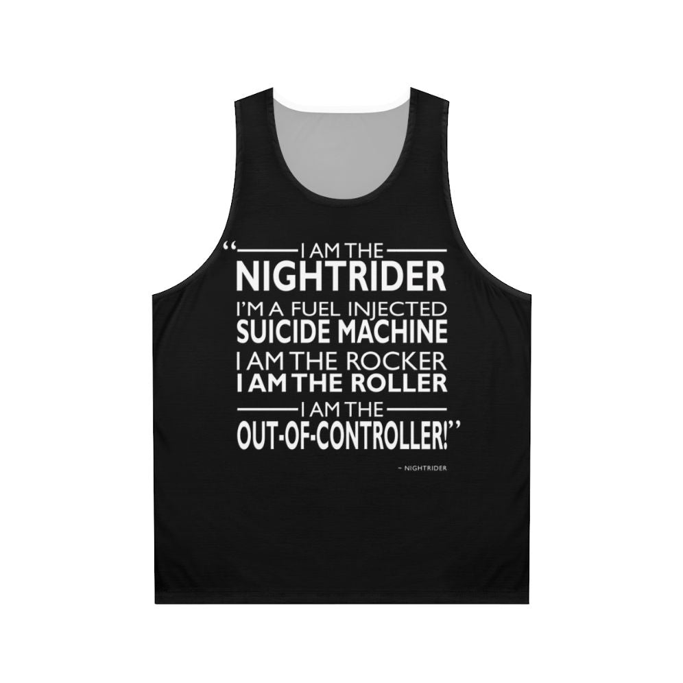 "The Nightrider Unisex Tank Top"