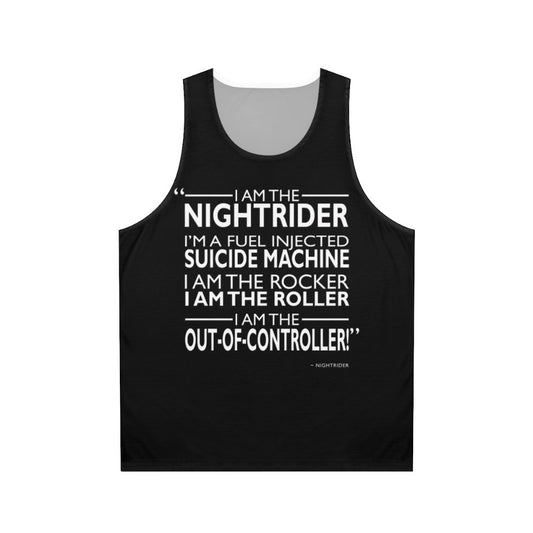 "The Nightrider Unisex Tank Top"