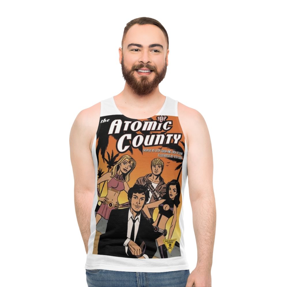The O.C. Seth Cohen Comic Book Unisex Tank Top