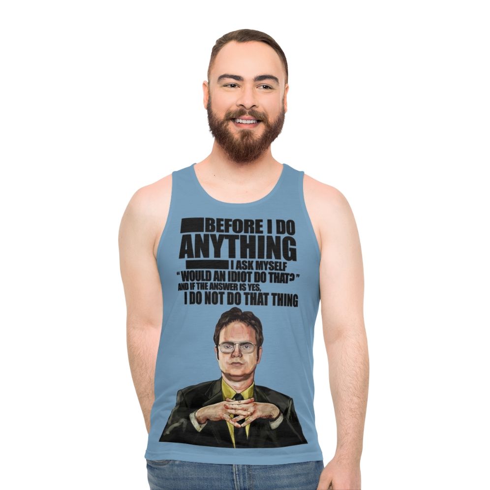 The Office Dwight K. Schrute Unisex Tank Top