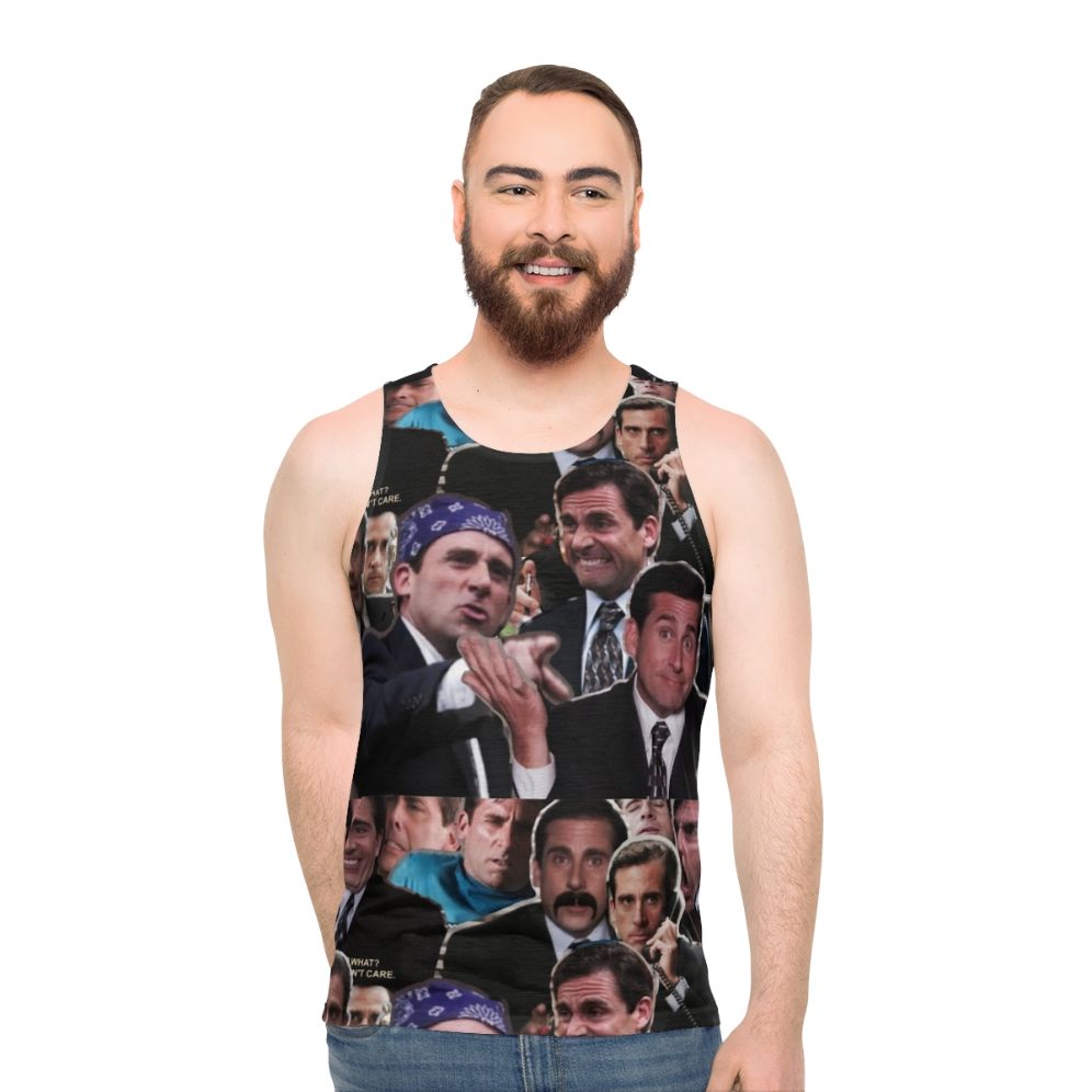 The Office Michael Scott Steve Carell Unisex Tank Top