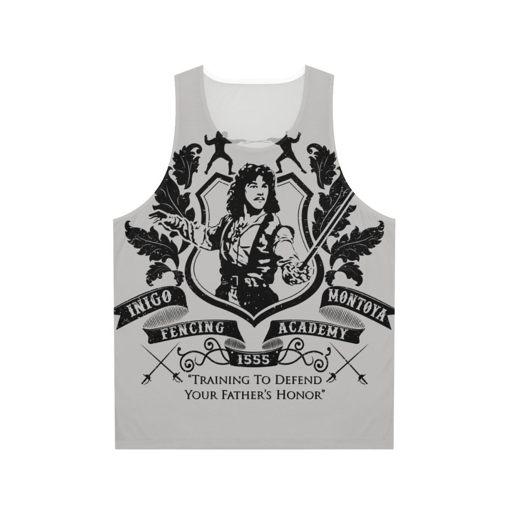 The Princess Bride Fencing Academy Unisex Tank Top